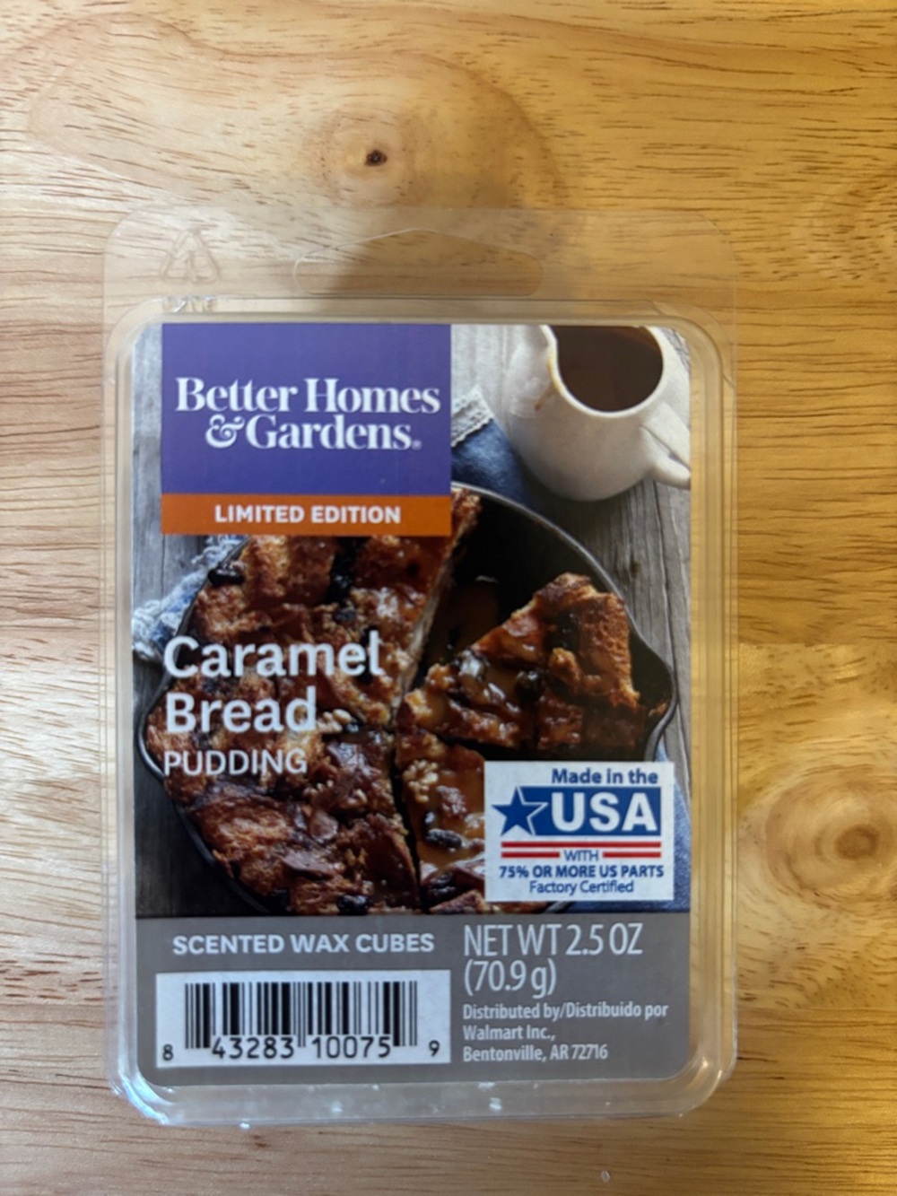 Better Homes And Gardens Caramel Bread Pudding Scented Wax Cubes